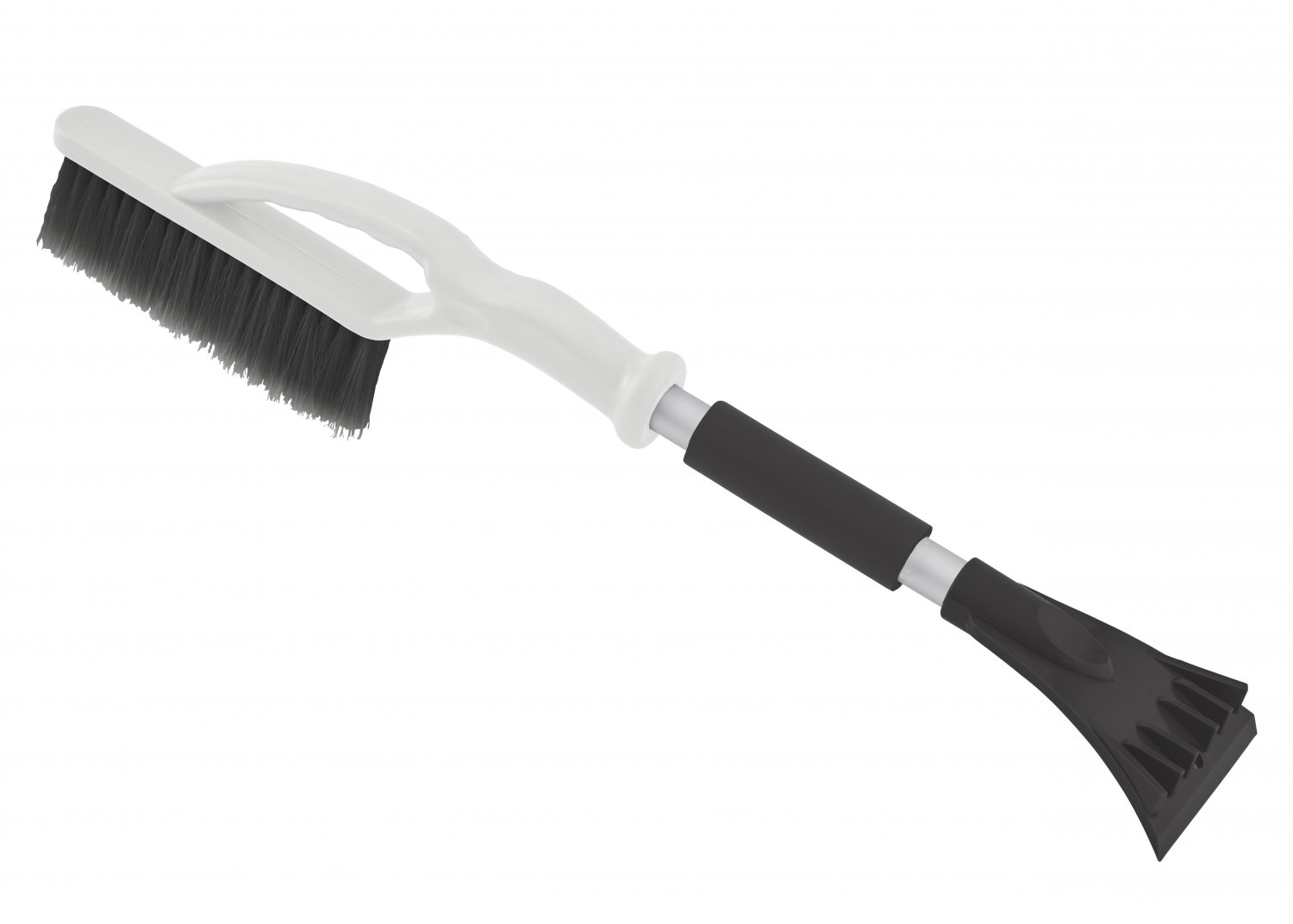 Superio Car Snow Brush With Ice Scraper 24€- Eva Foam Comfort Grip On Aluminum Handle, Auto Ice S