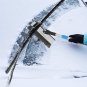 Superio Car Snow Brush With Ice Scraper 24Â�- Eva Foam Comfort Grip On Aluminum Handle, Auto Ice S