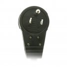 Surge Protector, Flat Rotating Plug, 6 Outlet, Black Horizontal Outlets, Plastic, Power Cord 6 Fee