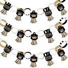 Big Dot of Happiness Prom - 90 Chain Links and 30 Paper Tassels Decoration Kit - Prom Night Party