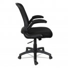 EB-E Series Swivel/Tilt 275 lbs. Capacity Mid-Back Mesh Chair - Black