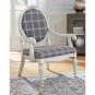 Signature Design by Ashley Kornelia Traditional Charcoal Accent Chair