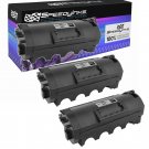Speedy Compatible Toner Cartridge Replacements for Lexmark 521 52D1000 (Black,
