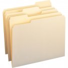 Smead, SMD10341, CutLess File Folders, 100 / Box, Manila