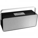 Sylvania SP672, Portable Bluetooth(R) Speaker with Aluminum Handle - Black