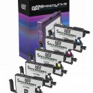 Speedy Compatible Cartridge Replacement for LC75 (2 Black, 1 Cyan, 1 Magenta, 