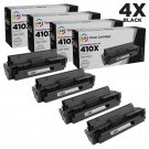 LD Compatible Toner Cartridge Replacement for 410X CF410X High Yield (Black, 4