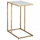 Signature Design by Ashley Lanport Champagne/White Accent Table