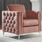 Signature Design by Ashley Lizmont Blush Pink Accent Chair