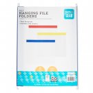 Poly Hanging File Folders, 6 Count