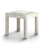 Furniture of America Lalia Contemporary End Table, White