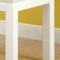 Furniture of America Lalia Contemporary End Table, White