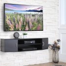 FITUEYES Wall Mount Shelf Media Console Entertainment Shelves Floating TV Stan