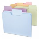 Smead Colored Super Tab Folders 1/3 Cut, 100 Per Box Letter