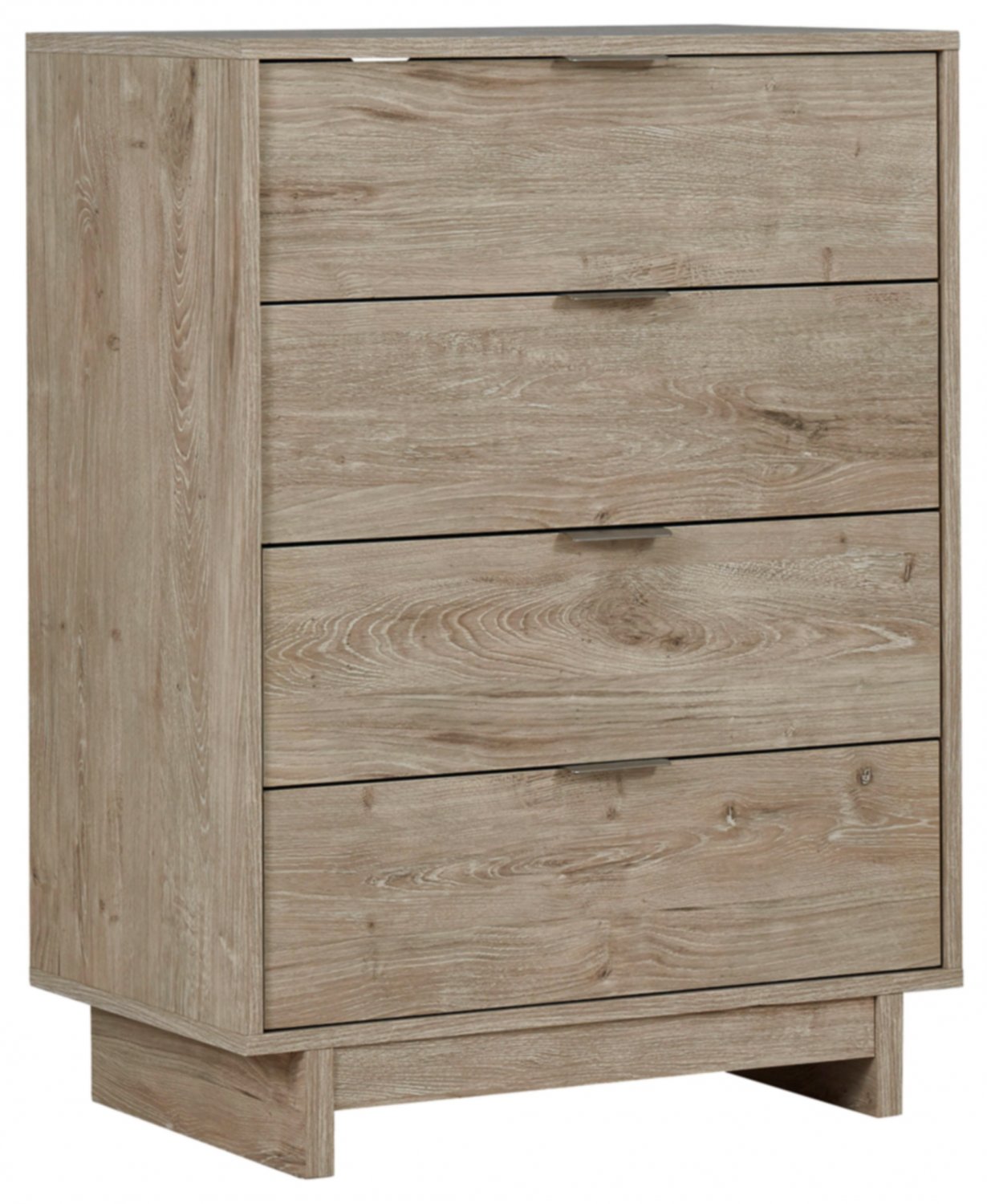 Signature Design by Ashley Oliah Natural Wood Four Drawer Chest