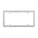 Crushed Bling Automotive Metal License Plate Frame, 90141W