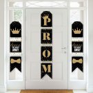 Big Dot of Happiness Prom - Hanging Vertical Paper Door Banners - Prom Night Party Wall Decoration