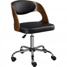 Task Chair With Adjustable Height & Swivel, 264 Lb. Capacity, Black