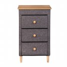 3-Drawer Fabric Storage Organizer