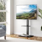 FITUEYES Floor TV Stand for 32 - 65 inch TVs, Modern Tall Corner TV Stand for 