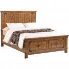Full Bed, Storage Bed, Rustic Honey