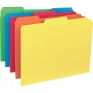 Business Source BSN43561 1/3-Cut Colored Interior File Folders, 100 Per Box, A