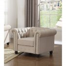 Venice Upholstered Chair - Beige