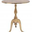 21 In X 19 In Gold Aluminum Traditional Accent Table