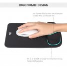 Mouse Pad With Memory Foam Wrist Rest, Non-Slip Rubber Base Mouse Mat For Typi