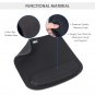 Mouse Pad With Memory Foam Wrist Rest, Non-Slip Rubber Base Mouse Mat For Typi