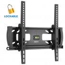 Lockable Anti-Theft Tv Wall Mount | Fits 32- 55 Inch Tvs | Tilting Bracket