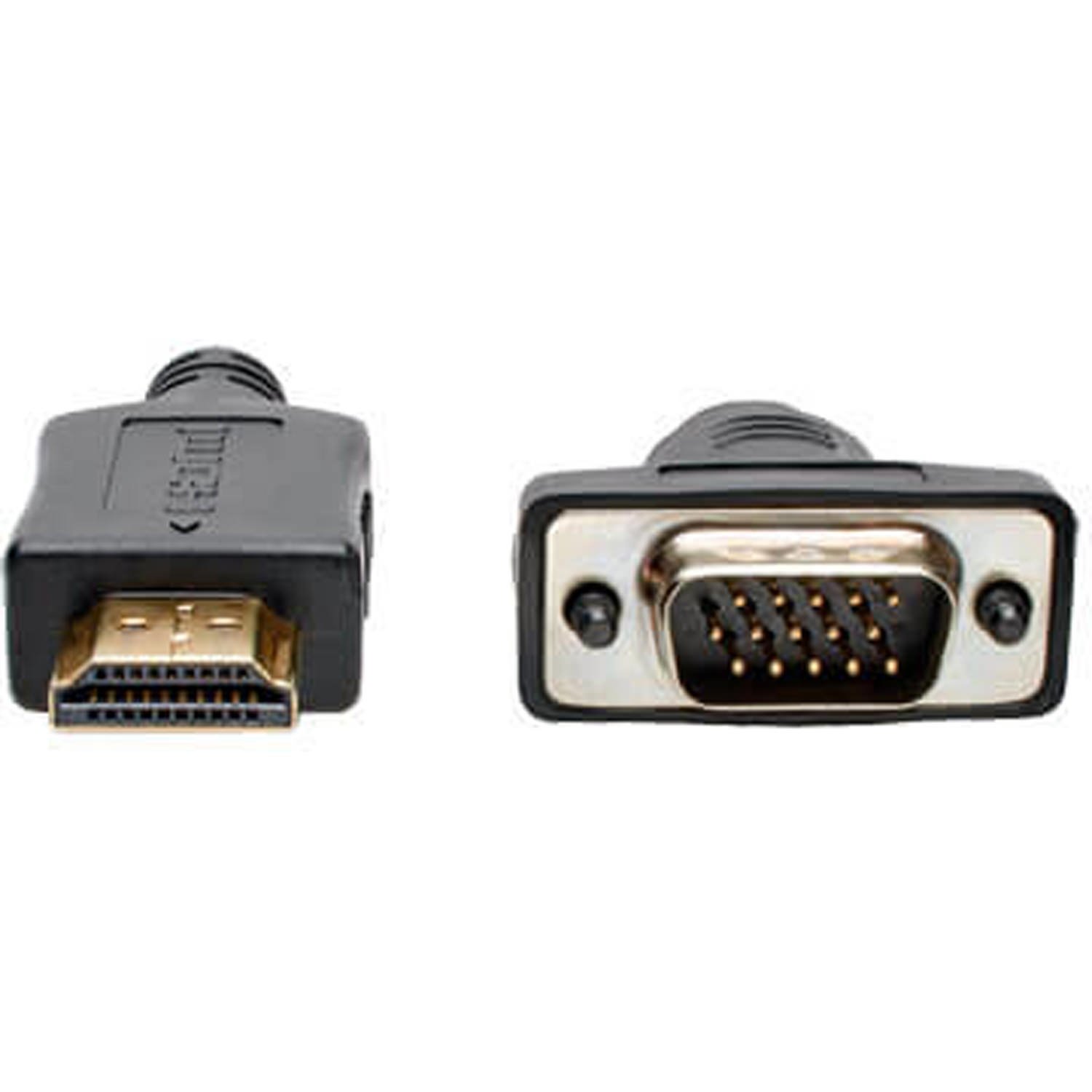 Tripp Lite HDMI to VGA Active Converter Cable, HDMI to Low-Profile HD15 (M/M),