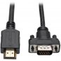 Tripp Lite HDMI to VGA Active Converter Cable, HDMI to Low-Profile HD15 (M/M),