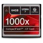 Centon MP Essential Compact Flash Memory Card, 1000X, 64GB