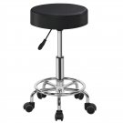 Stools With Adjustable Height & Swivel, 264.5 Lb. Capacity, Black