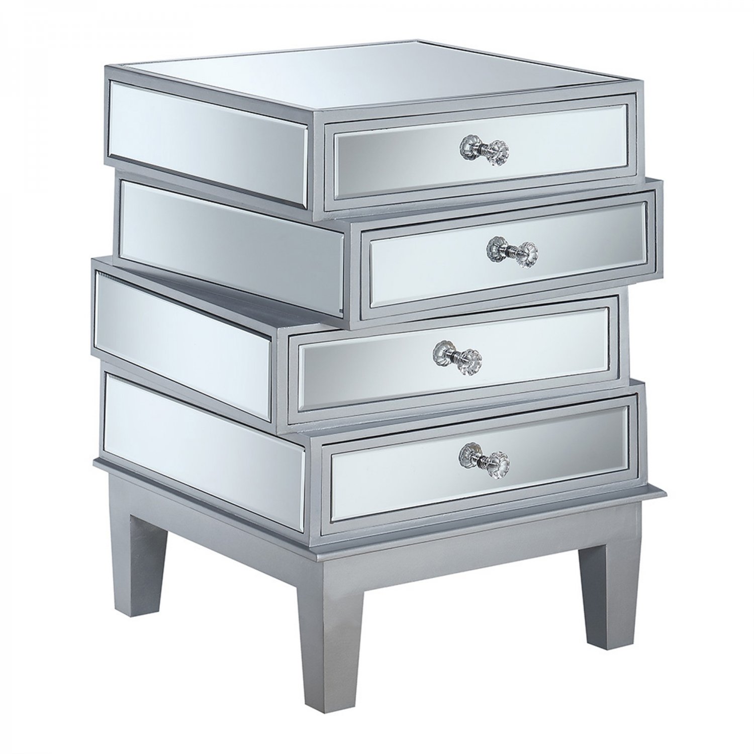 Gold Coast J Daniels 4 Drawer End Table