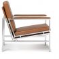 Studio Designs Atlas Lounge Chair, Caramel Brown