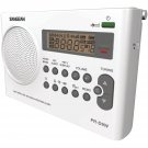Sangean Portable AM/FM Radio, White, PR-D9W
