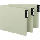 Smead 100% Recycled Filing Guides with Vertical Extra-Wide Blank Tab
