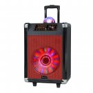 Supersonic Portable Bluetooth DJ Speaker System Red (Each)
