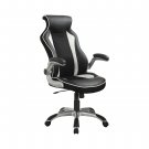 Coaster ""Race Car"" High Back Leather Ergonomic Gaming Office Chair