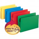 Smead, SMD73550, InnDura Poly Expanding File Pockets, 4 / Pack, Blue,Green,Red
