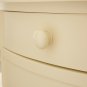 Amindal Tall Farmhouse Accent Table with Storage, Antique White