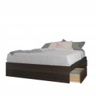 Tribeca 3-Drawer Full Size Bed, Ebony