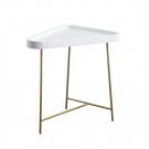 Lunar Triangle End Table, Birch/Veneer