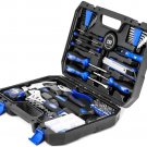 120-Piece Home Repair Tool Set, General Household Hand Tool Kit With Tool Box 