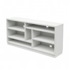 Tv Stand For Tvs Up To 80"" With Asymmetrical Open Front Shelves
