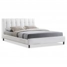 Baxton Studio Vino Modern Bed with Upholstered Platform Bed, Multiple sizes, M
