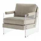 Signature Design by Ashley Avonley Contemporary Taupe Accent Chair