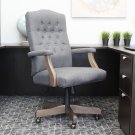 High-Back Slate Gray Commercial Grade Executive Office Chair
